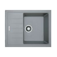 FABIANO Кухонная мойка Classic 62x50 Grey Metallic (8221.201.0068)